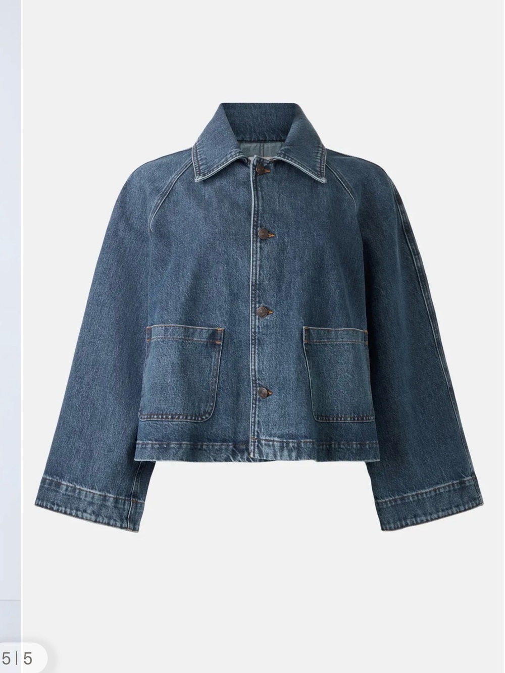 Frame Denim Blue Denim Jean Jacket
